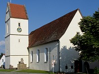 Pfarrkirche aus Richtung Neuneckstraße gesehen
